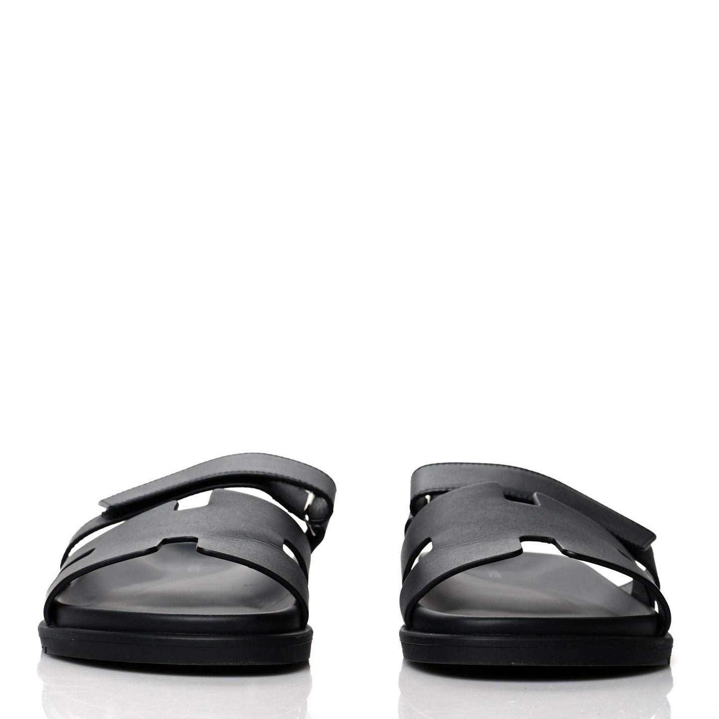 Calfskin Mens Chypre Sandals 42 Black