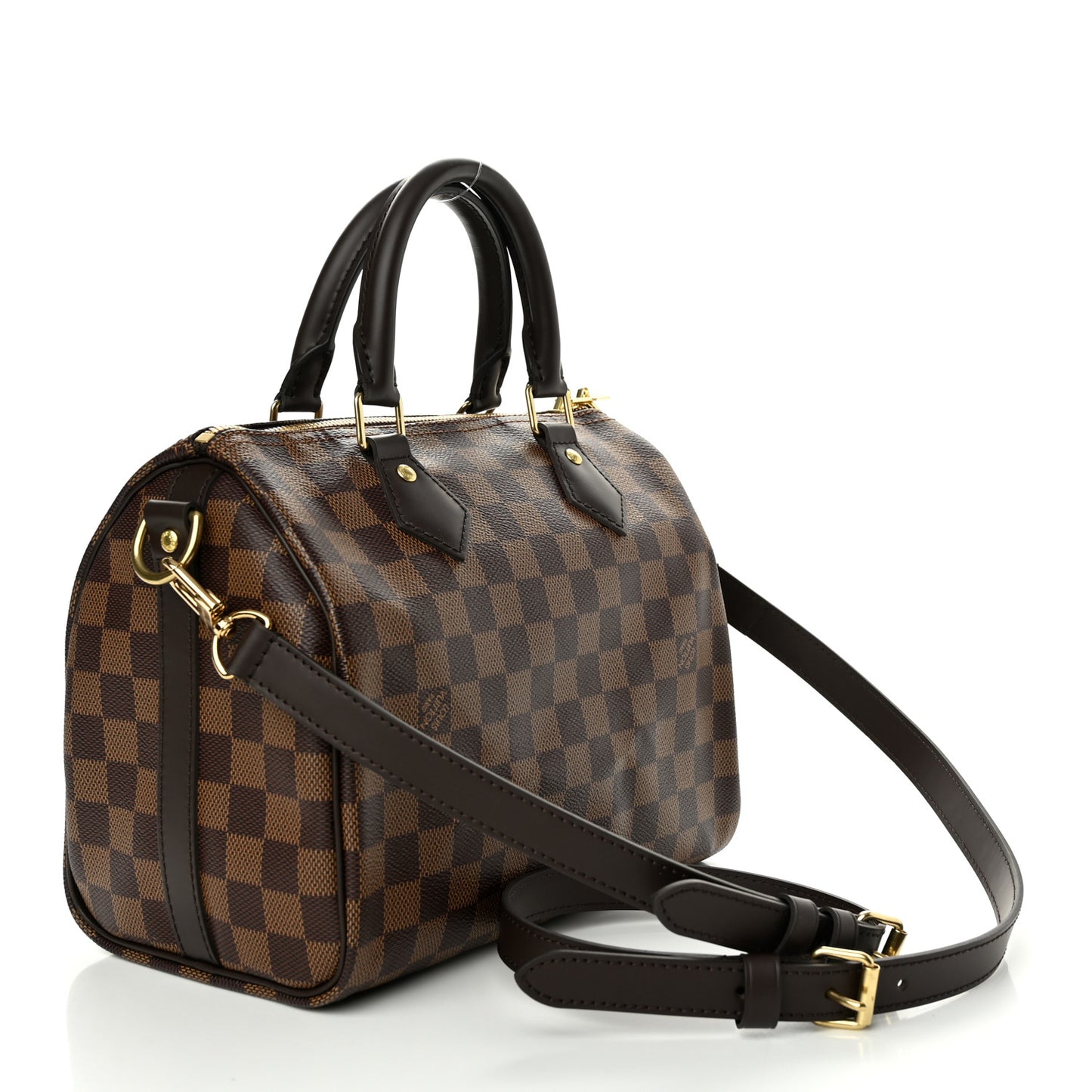 Damier Ebene Speedy Bandouliere 25
