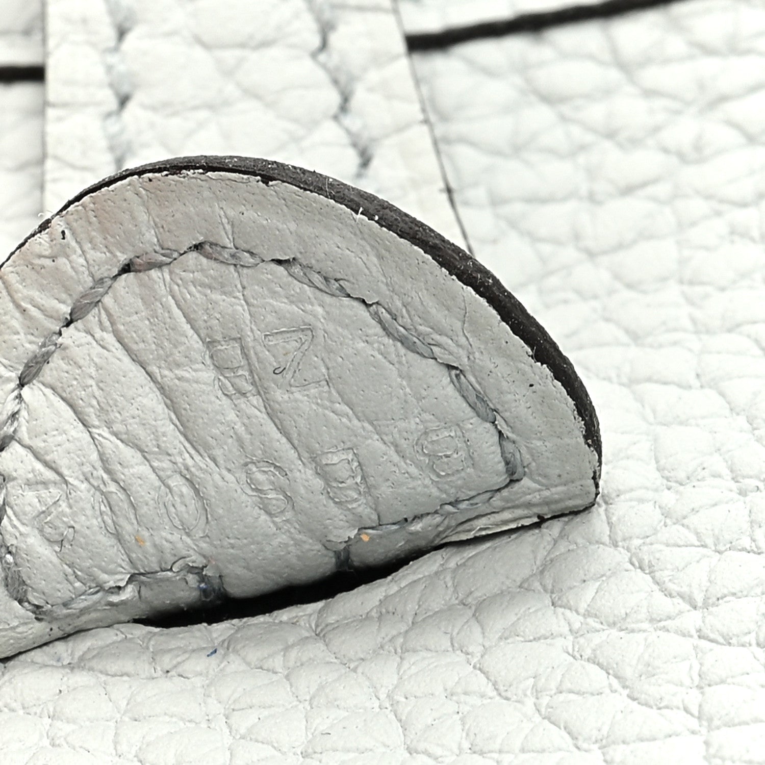 Hermes Taurillon Clemence Amazone Evelyne TPM Bleu Pale Nata 7 of 9