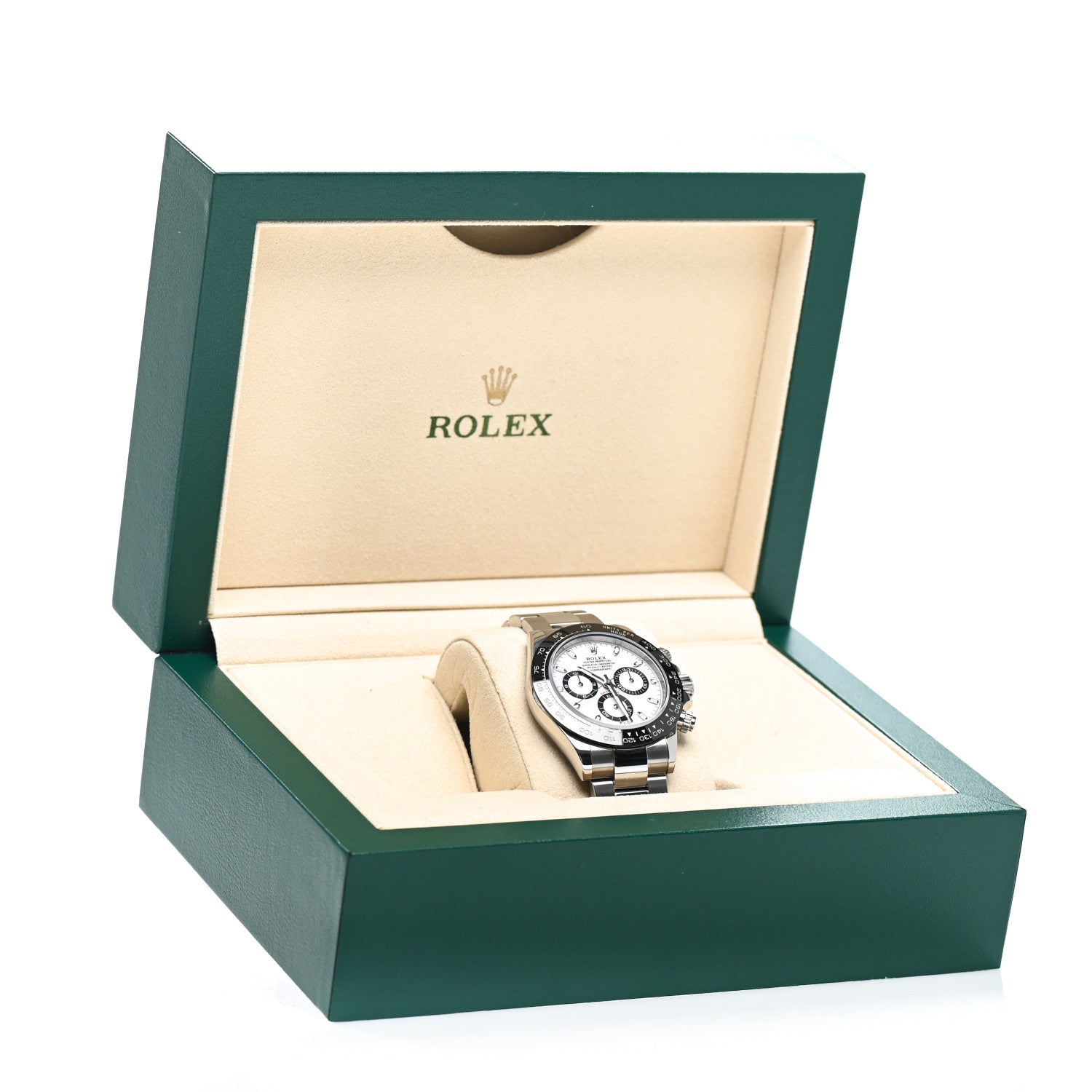 Rolex Stainless Steel 40mm Oyster Perpetual Cosmograph Daytona Panda Watch White 116500LN 5 of 5