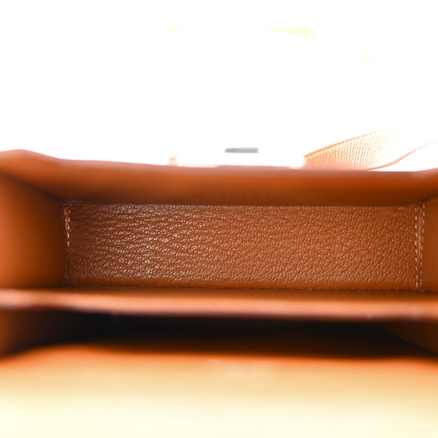 Hermes Epsom Kelly Multi Pocket Pochette To Go Gold 5 of 12