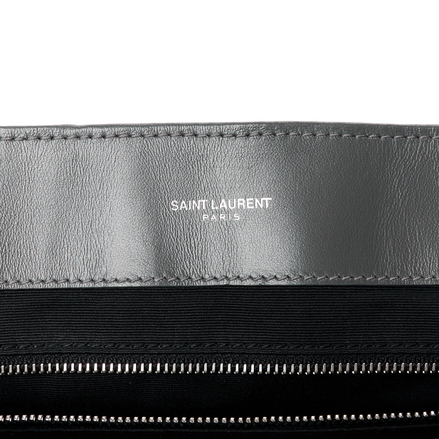 Saint Laurent Calfskin Y Quilted Monogram Large Loulou Chain Satchel Earth 6 of 14