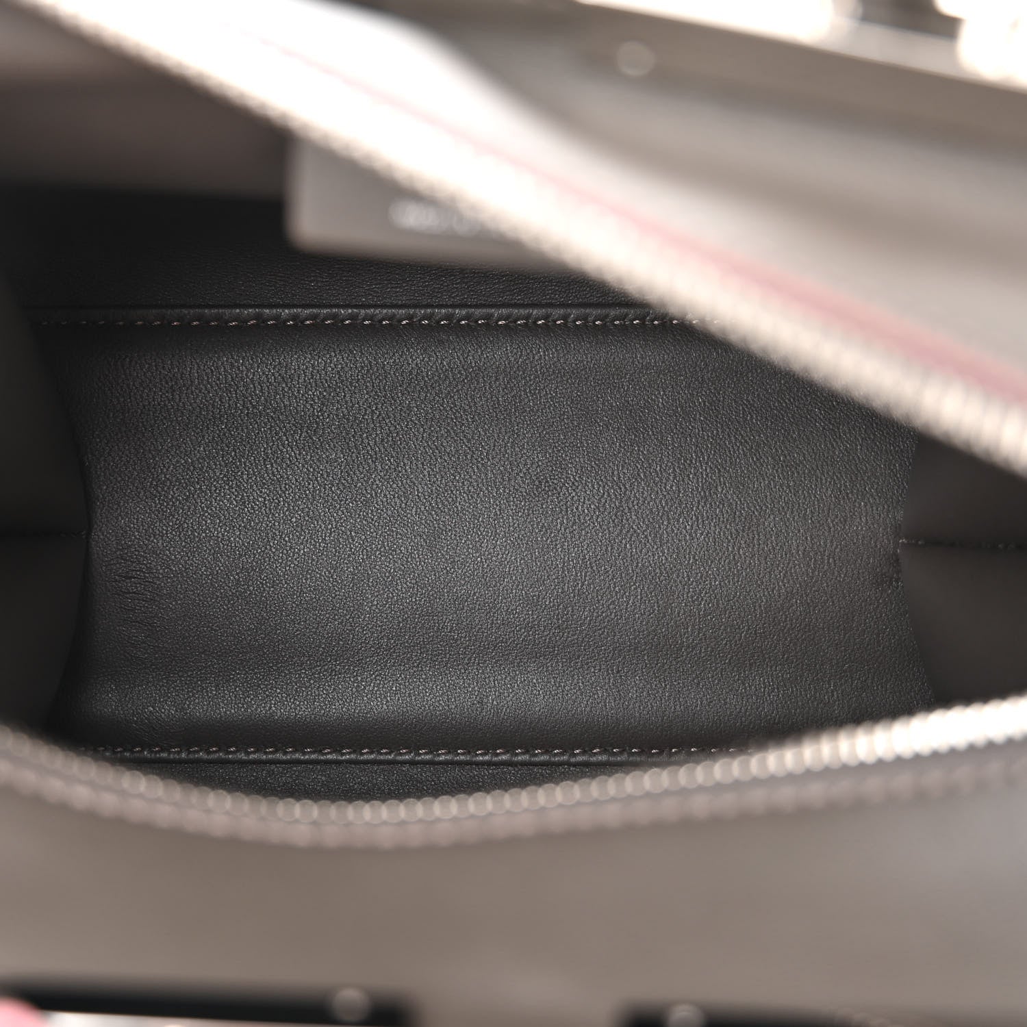 Fendi Vitello Dolce Mini 3jours Tote Carbone 5 of 11
