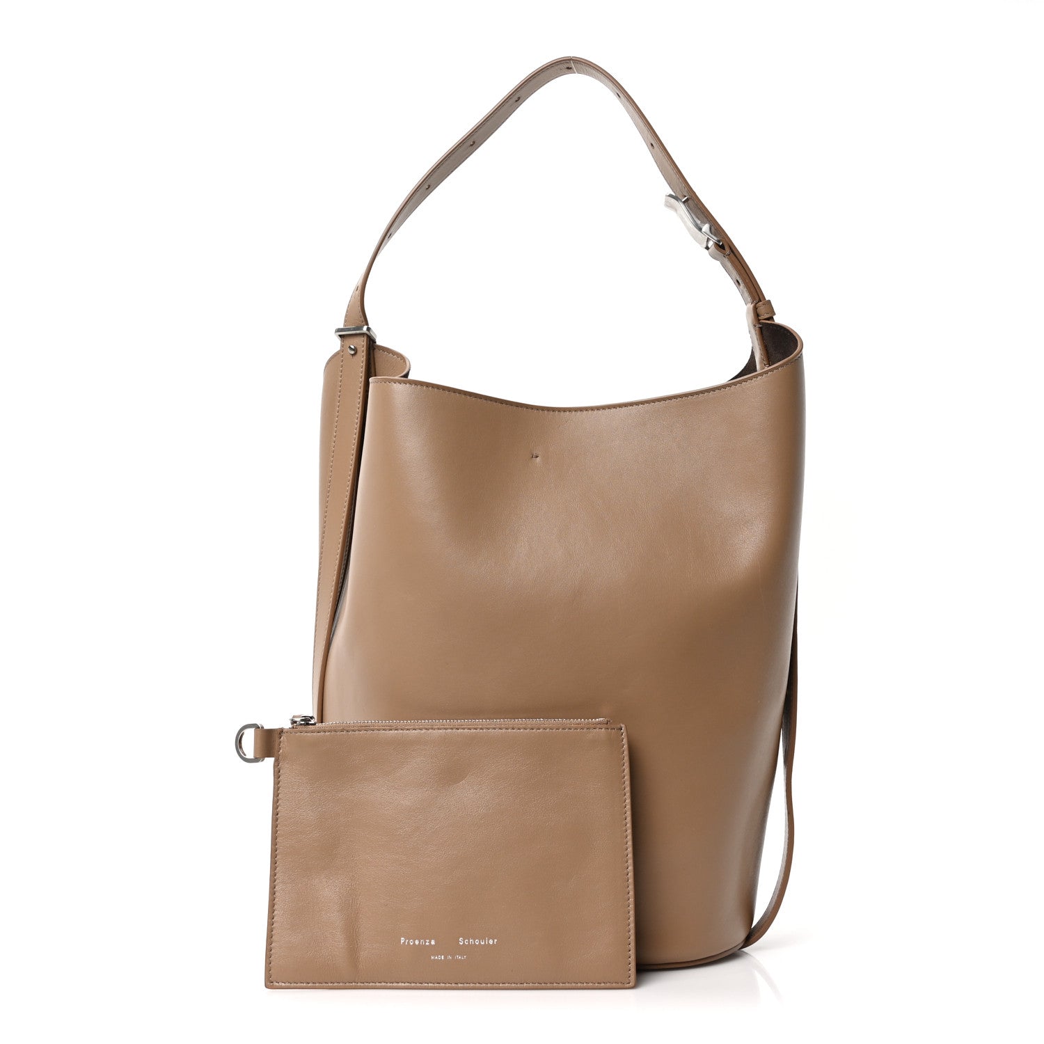 Proenza Schouler Smooth Calfskin Brant Bucket Bag Cumin 1773276