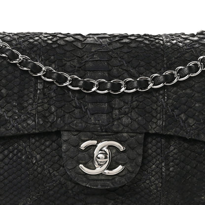 Chanel Snakeskin Ultimate Stitch Flap Black 8 of 11
