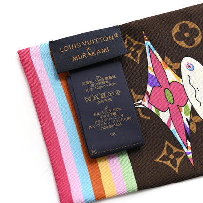 Louis Vuitton LV X TM Silk Monogram Superflat Character Bandeau Brown 3 of 3
