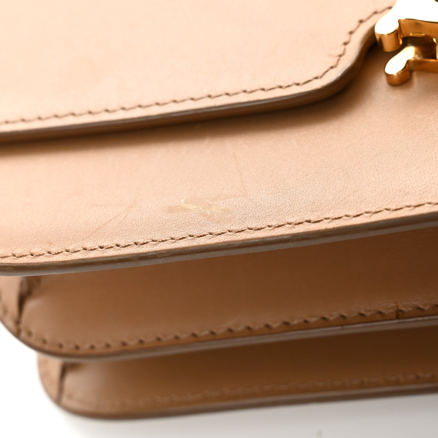 Calfskin Medium TB Bag Brown