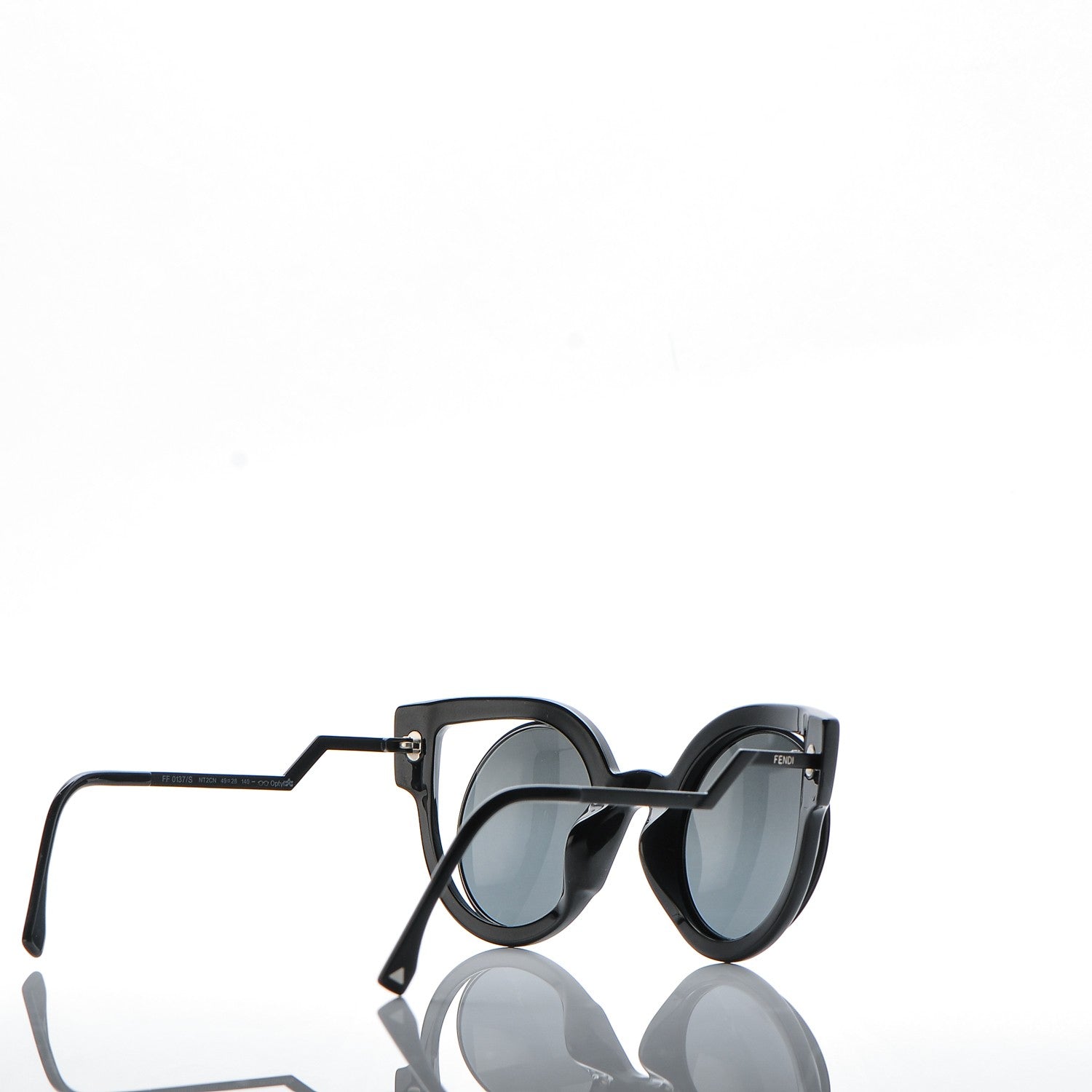Fendi Paradeyes Sunglasses FF 0137/S Black 4 of 7