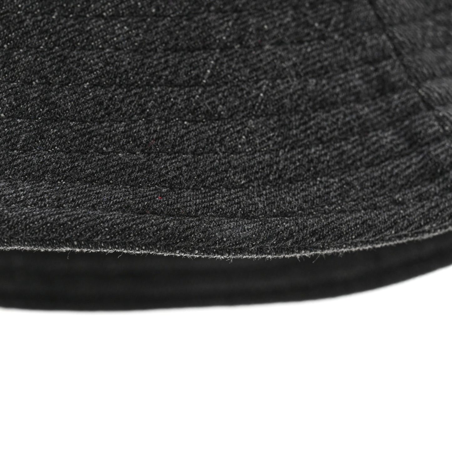 Fabric Logo Bucket Hat M Grey