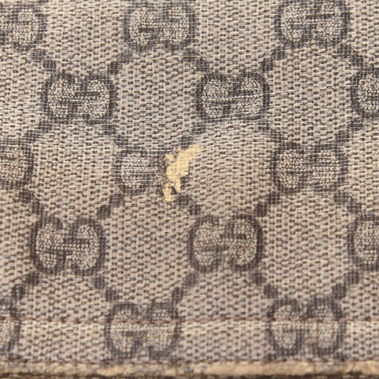 Gucci GG Supreme Monogram Medium Flat Messenger Bag Dark Brown 13 of 13