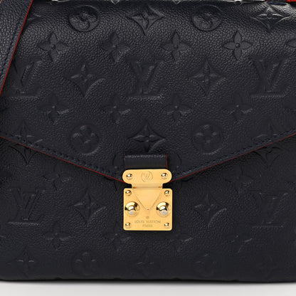 Louis Vuitton Empreinte Pochette Metis Marine Rouge 9 of 17
