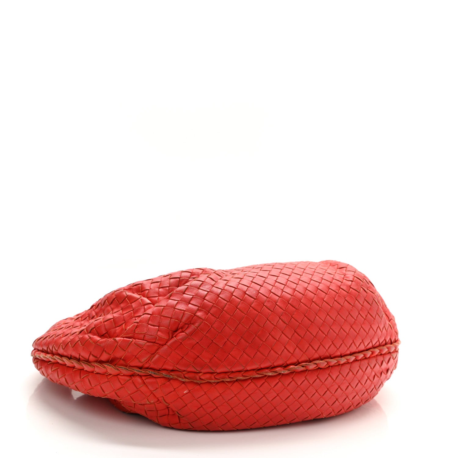 Bottega Veneta Nappa Intrecciato Medium Belly Veneta Hobo Flame 4 of 10