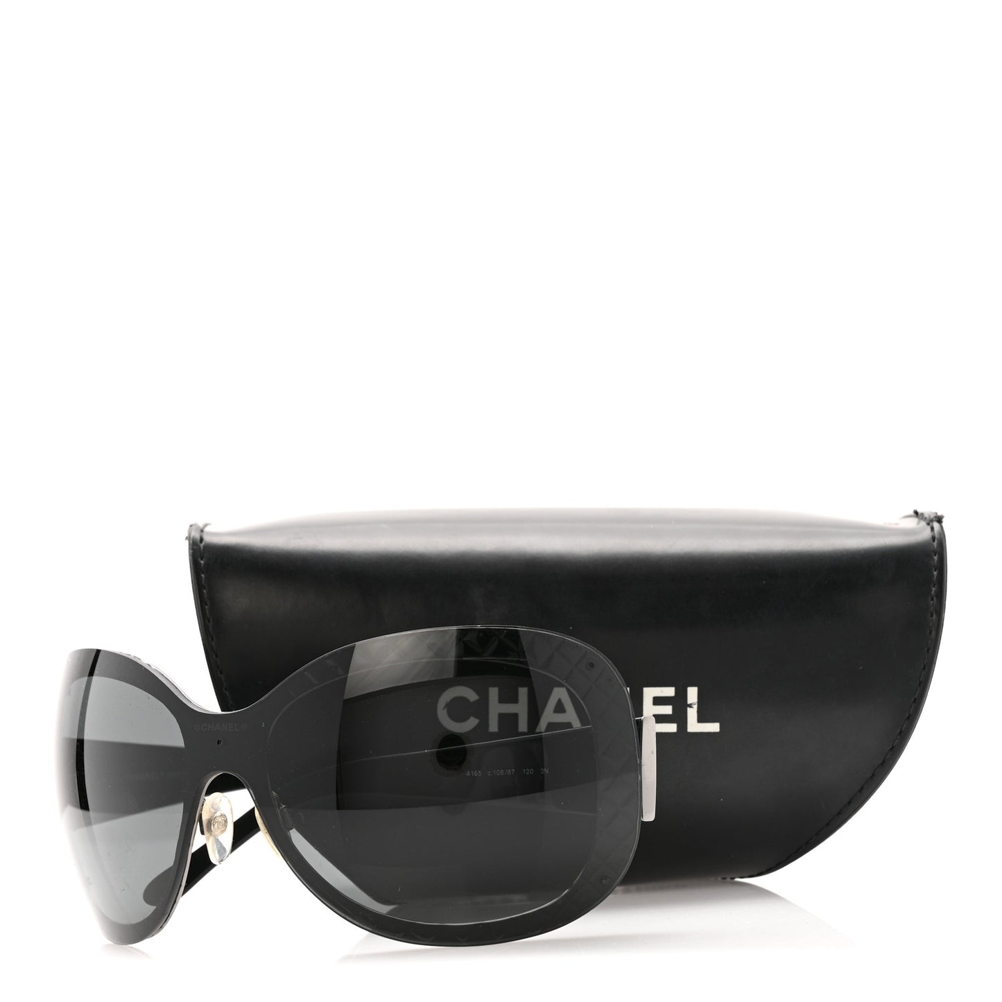 Quilted CC Sunglasses 4165 Black