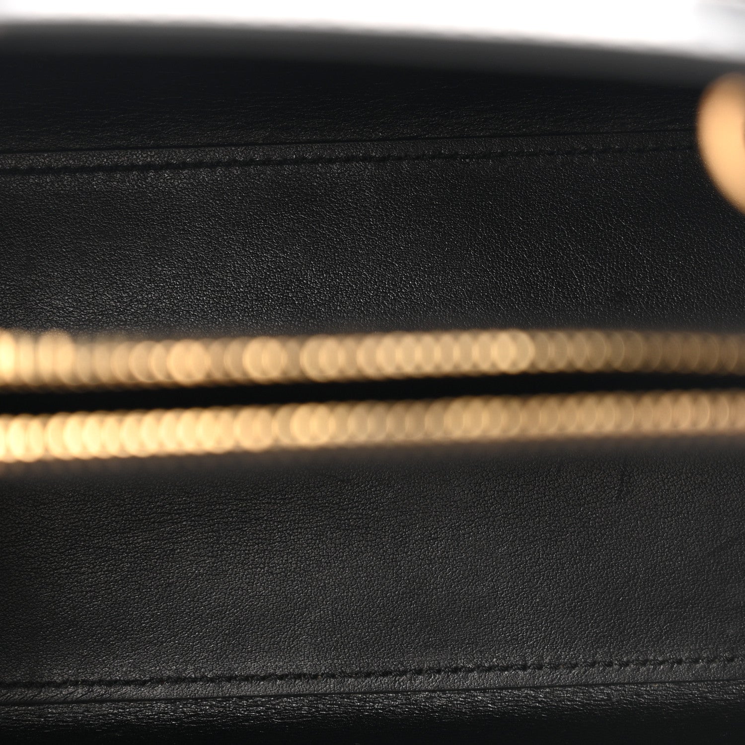 Saint Laurent Calfskin Crocodile Embossed Baby Sac De Jour Black 5 of 12