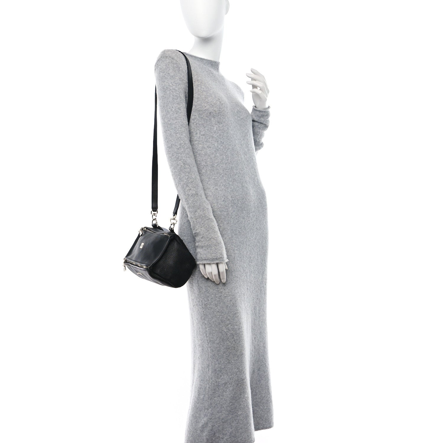Givenchy Sugar Goatskin Mini Pandora Black 2 of 14