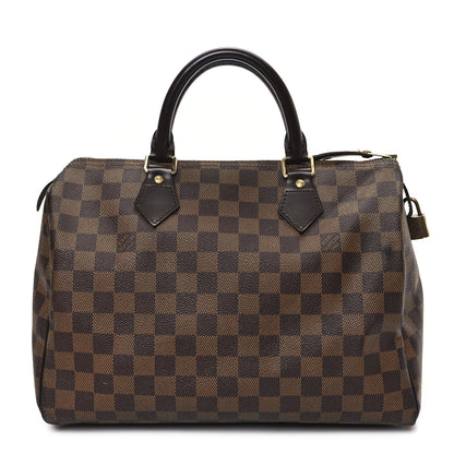 Louis Vuitton Damier Ebene Speedy 30 1 of 11