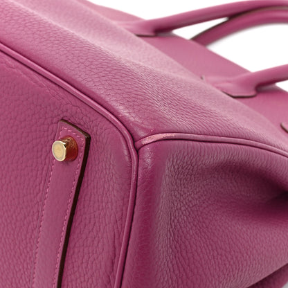 Hermes Taurillon Clemence Birkin 35 Tosca 15 of 16