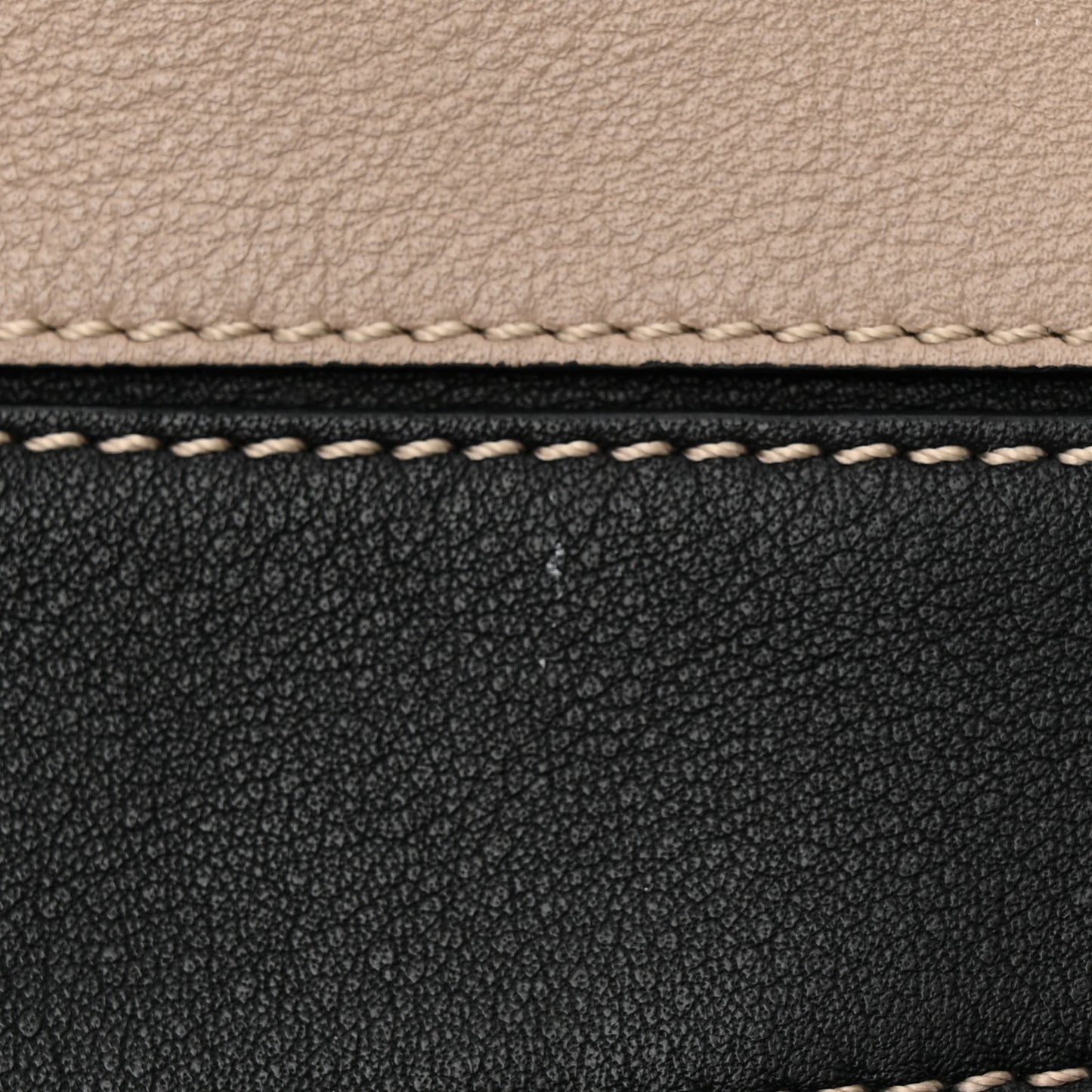 Calfskin Small Puzzle Bag Black Taupe