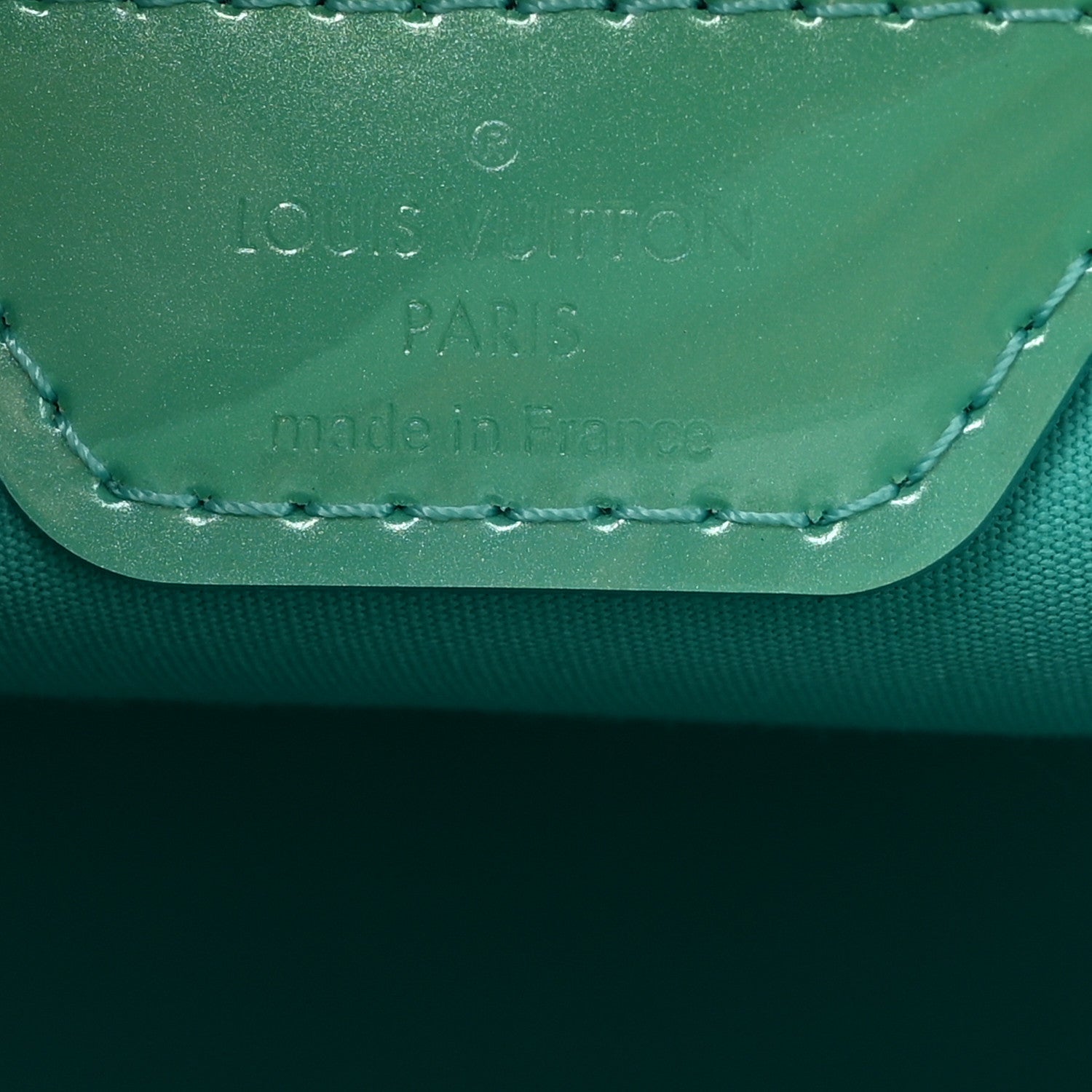 Louis Vuitton Vernis Wilshire PM Blue Lagon 6 of 12