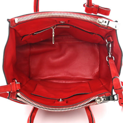 Prada Scamosciato Suede Twin Pocket Tote Porpora 5 of 14