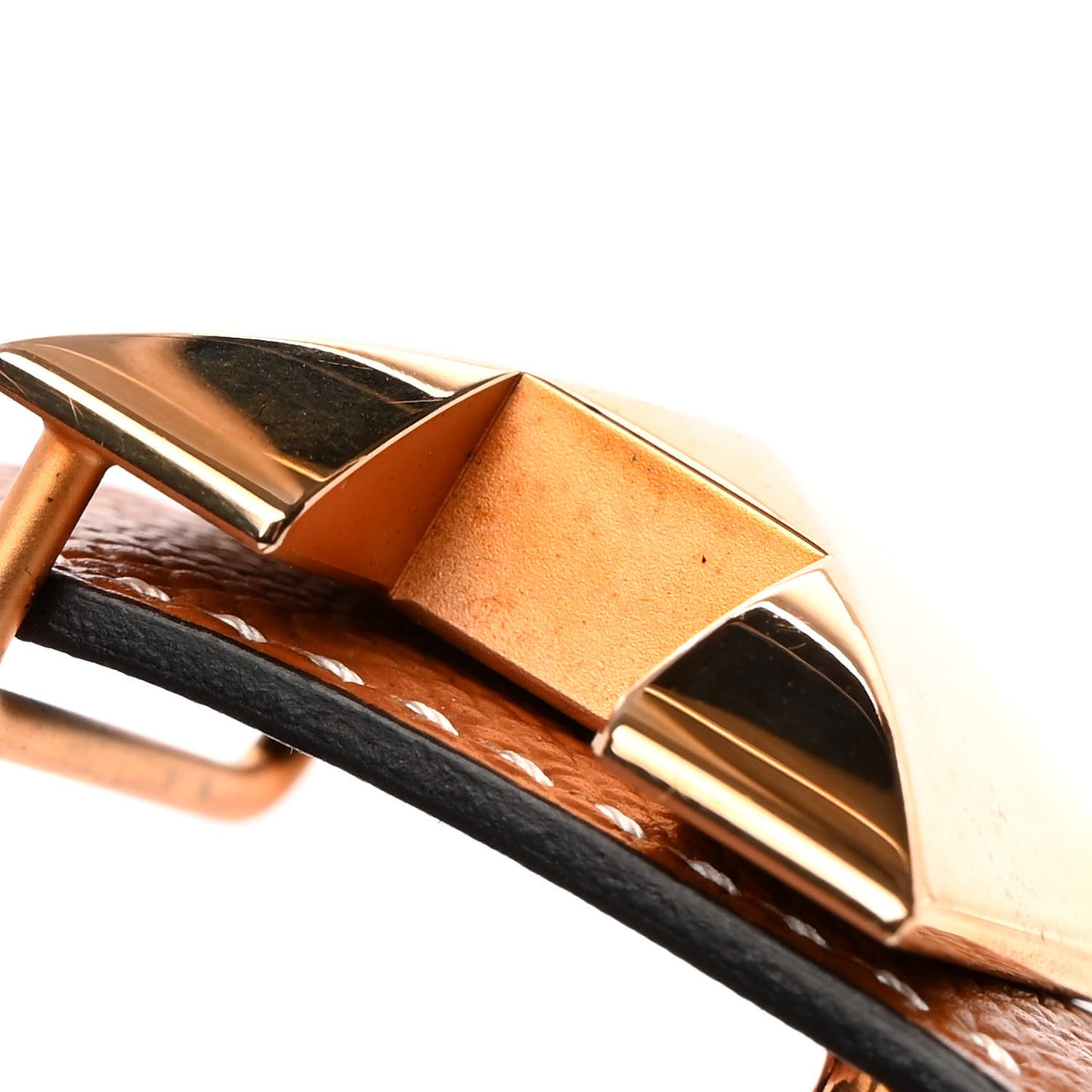 Swift Epsom 24mm Medor H Belt 75/30 Black Gold