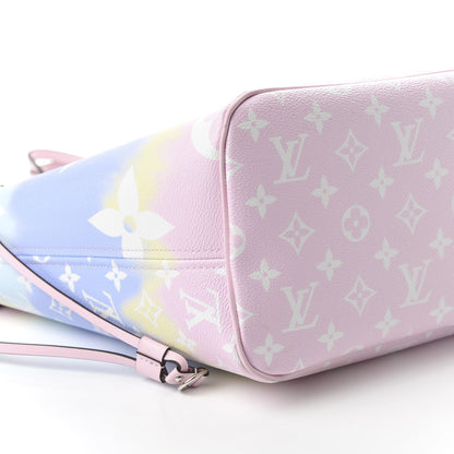 Louis Vuitton Monogram Escale Neverfull MM Pastel 6 of 11