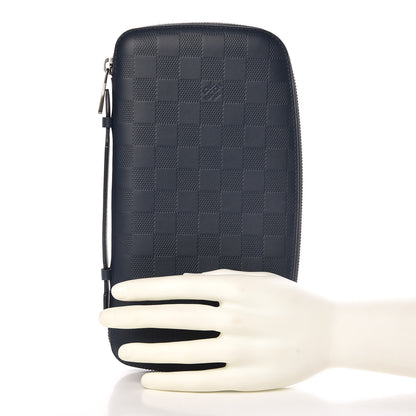 Louis Vuitton Damier Infini Atoll Wallet Cosmos 2 of 6