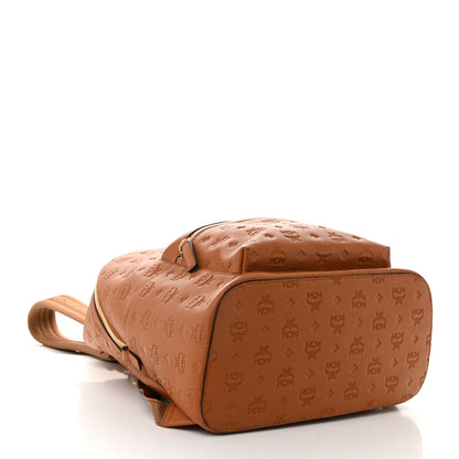 MCM Calfskin Ottomar Stark Backpack Cognac 4 of 10