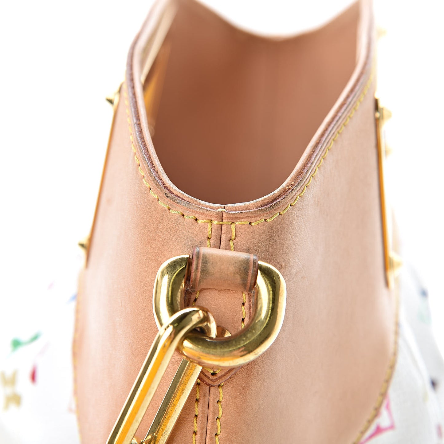 Monogram Multicolor Judy PM White