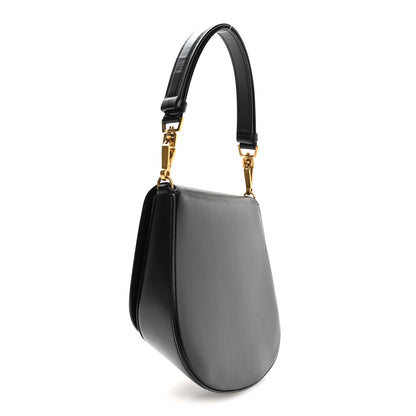Saint Laurent Box Calfskin Mini Voltaire Top Handle Bag Black 3 of 11