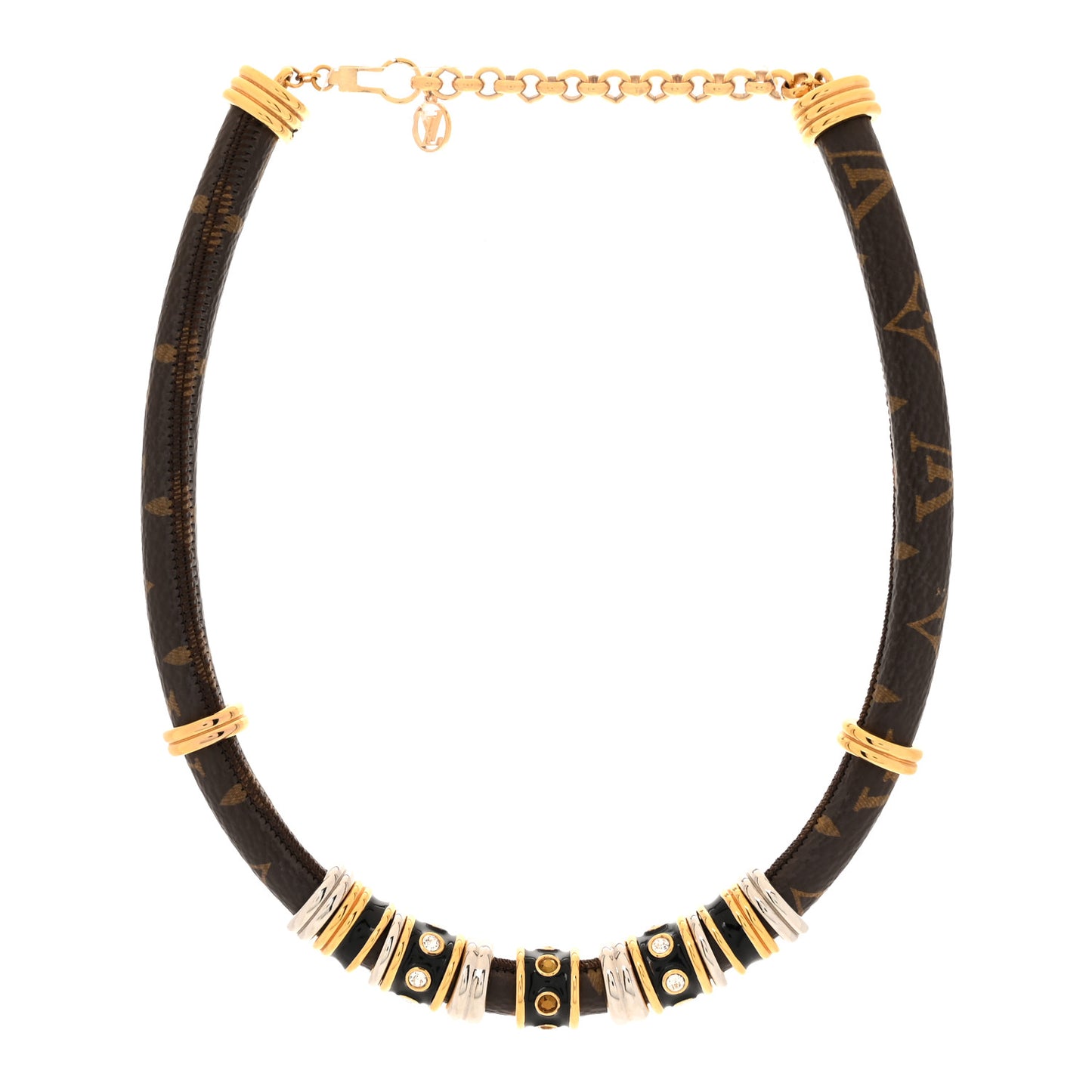 Monogram Collier Wild Strass Necklace