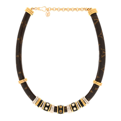 Louis Vuitton Monogram Collier Wild Strass Necklace 3 of 6