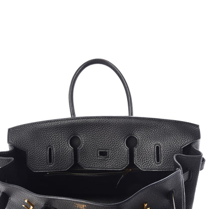 Hermes Togo Birkin 35 Black 12 of 38