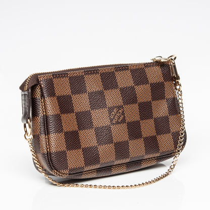 Louis Vuitton Damier Ebene Mini Pochette Accessories 3 of 6