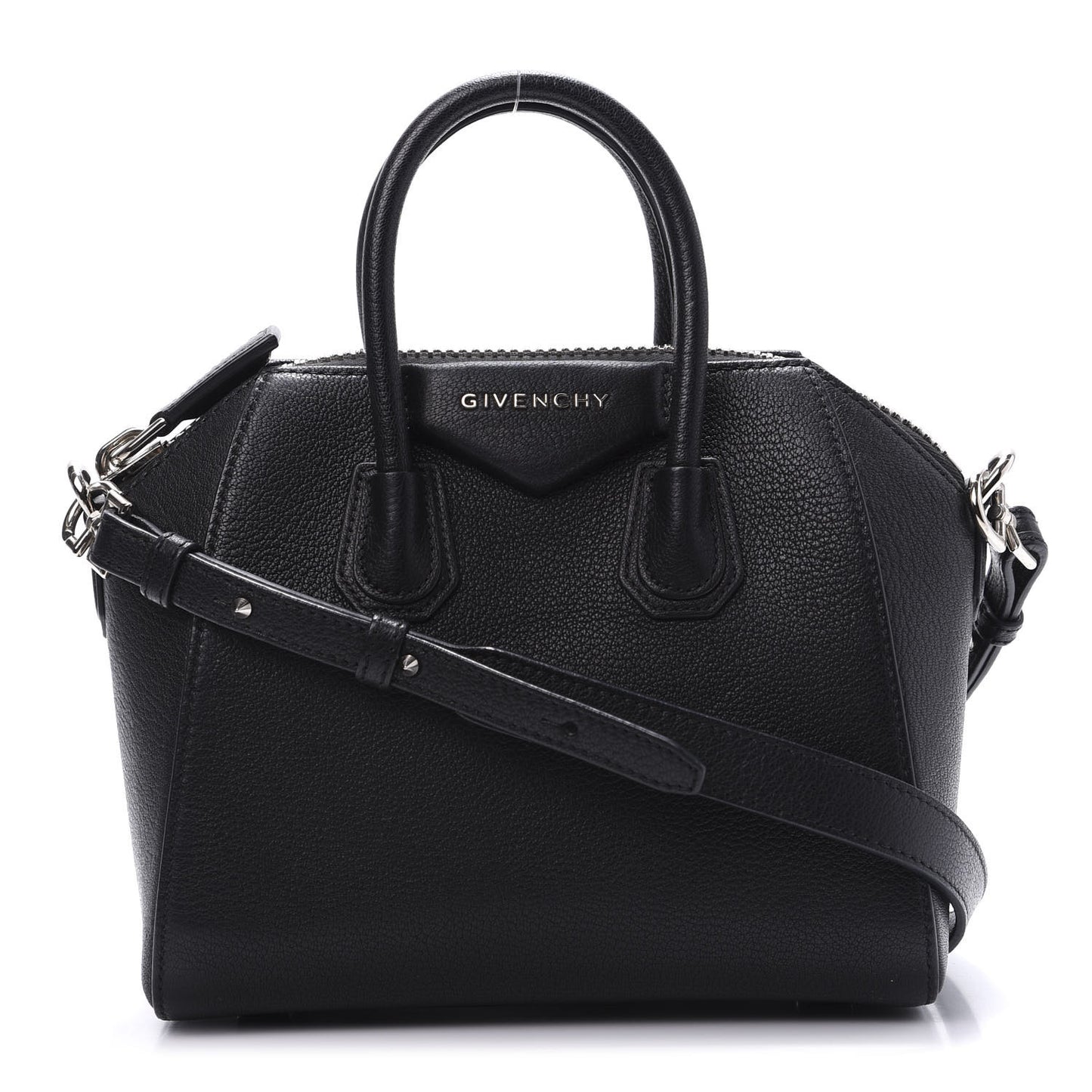 Sugar Goatskin Mini Antigona Black