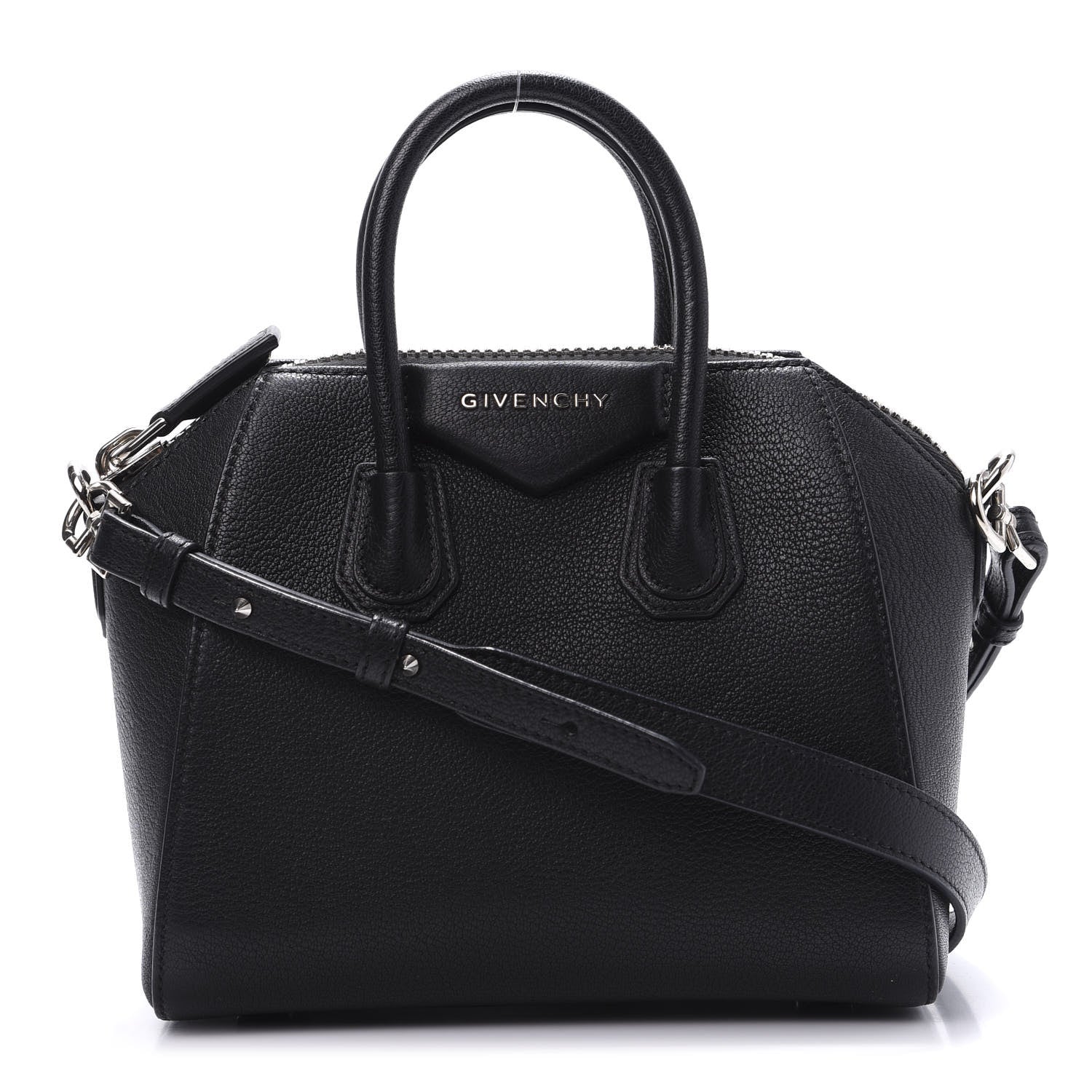 Givenchy Sugar Goatskin Mini Antigona Black 1 of 10