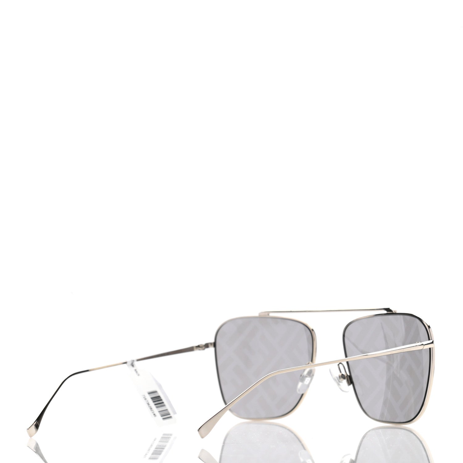 Fendi Metal Aviator FF Sunglasses FF0406/S Gold 4 of 7