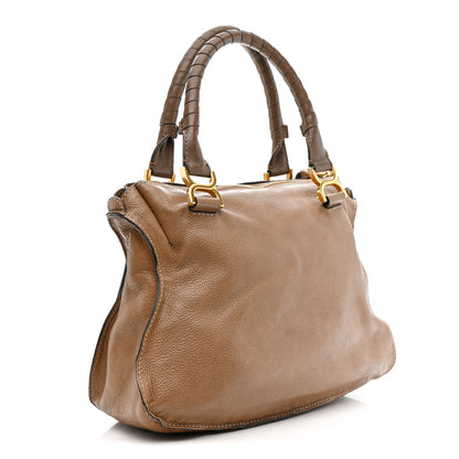 Chloe Calfskin Medium Marcie Satchel Nut 3 of 18