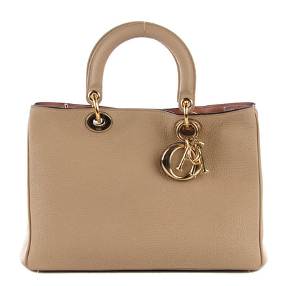 Christian Dior Bullcalf Medium Diorissimo Tote Beige 1 of 8