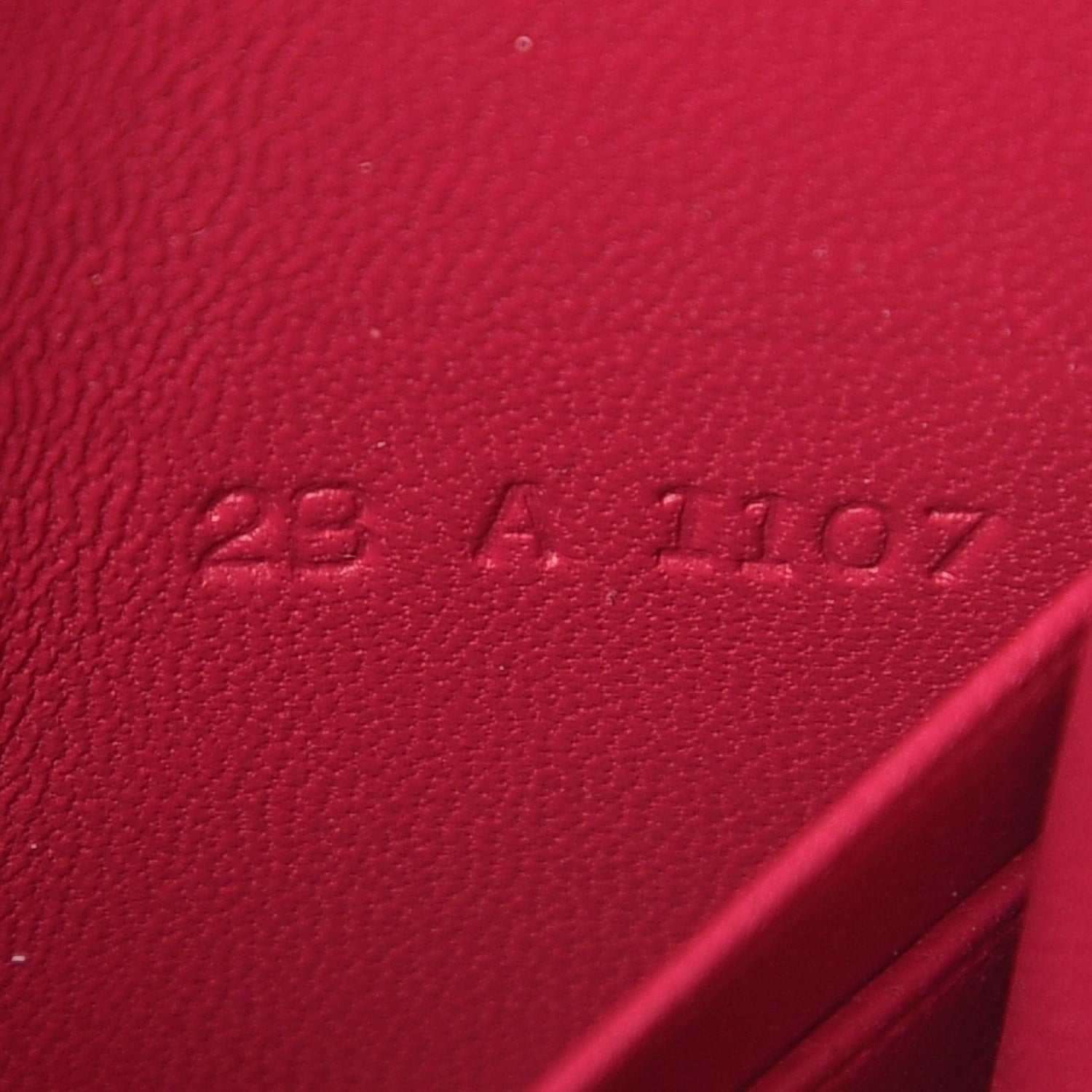 Givenchy Sugar Goatskin Pandora Chain Wallet Fuchsia 7 of 7