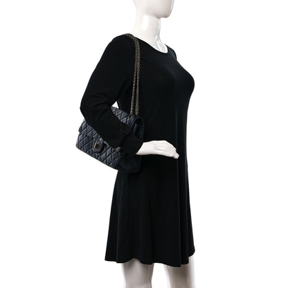 Chanel Aged Calfskin Quilted 2.55 Reissue 227 Flap Navy Blue 2 of 10