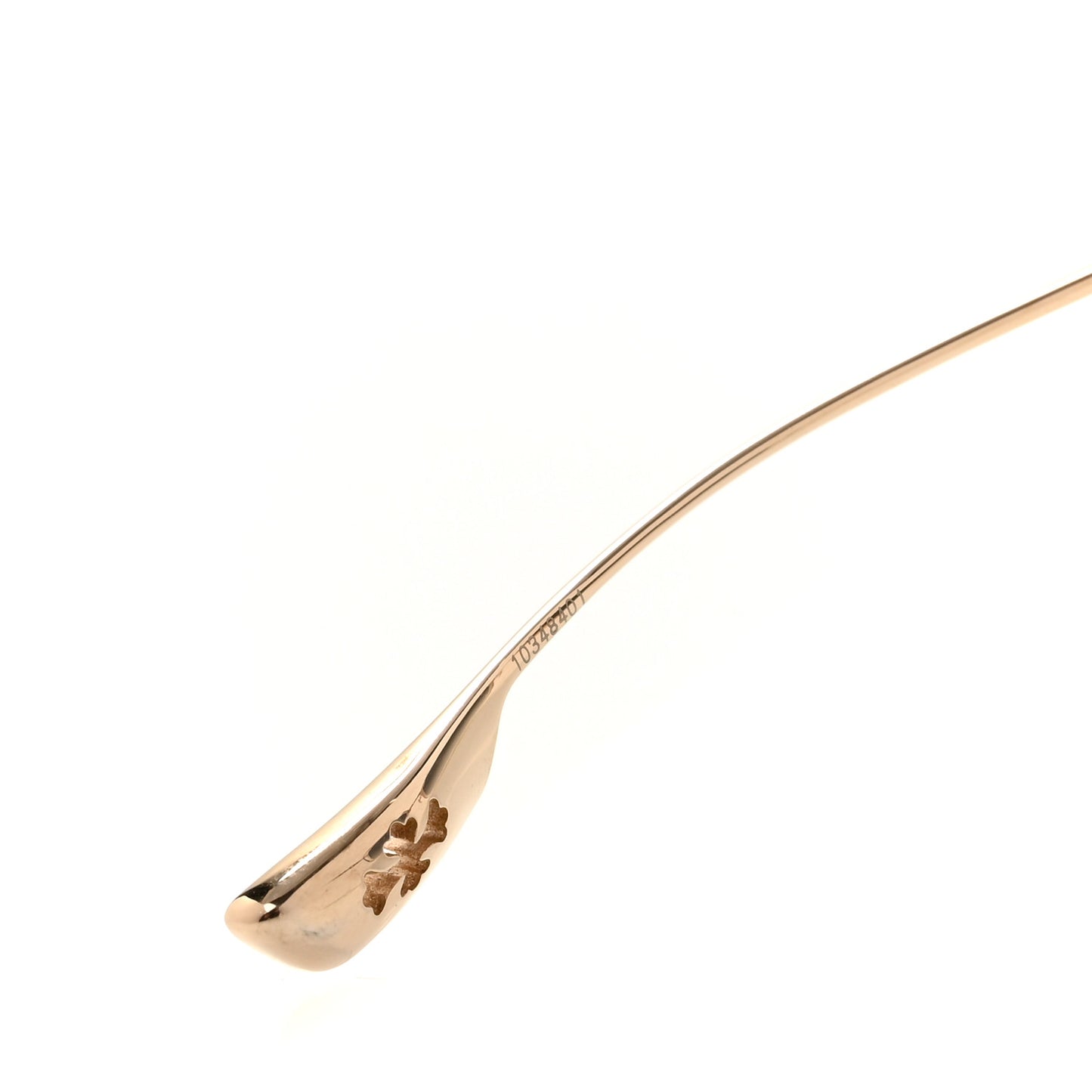 Metal Acetate Danger Zone Sunglasses Clear Gold