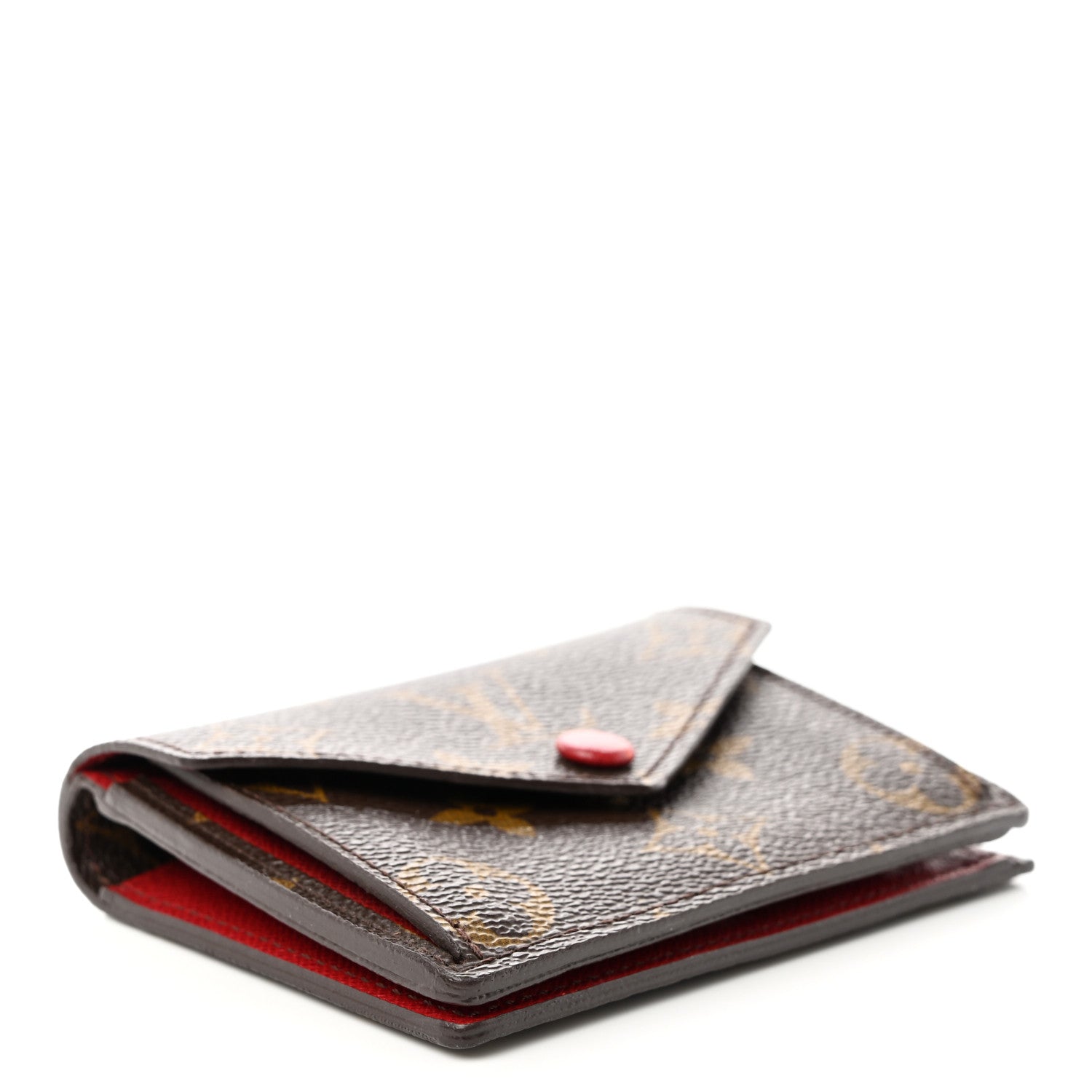 Louis Vuitton Monogram Compact Marie Wallet Rouge 4 of 9