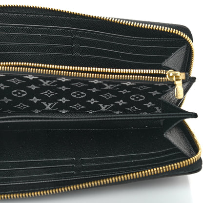 Louis Vuitton Monogram Giant Jungle Zippy Wallet Black 5 of 7