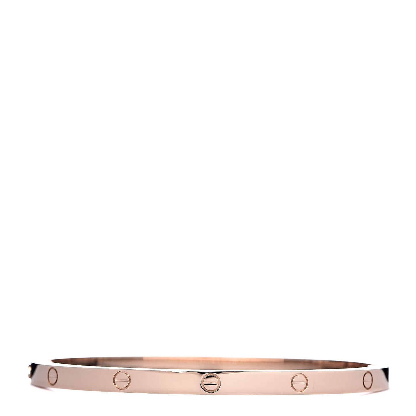 18K Pink Gold Small LOVE Bracelet 16