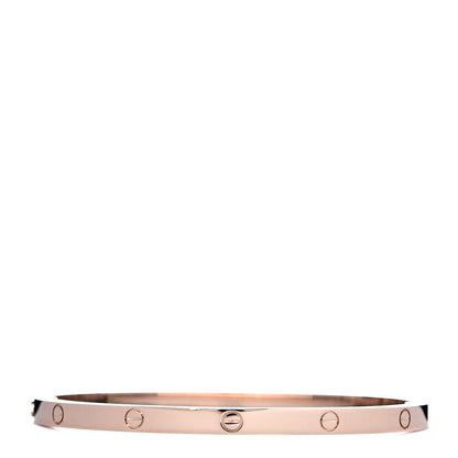 Cartier 18K Pink Gold Small LOVE Bracelet 16 1 of 5