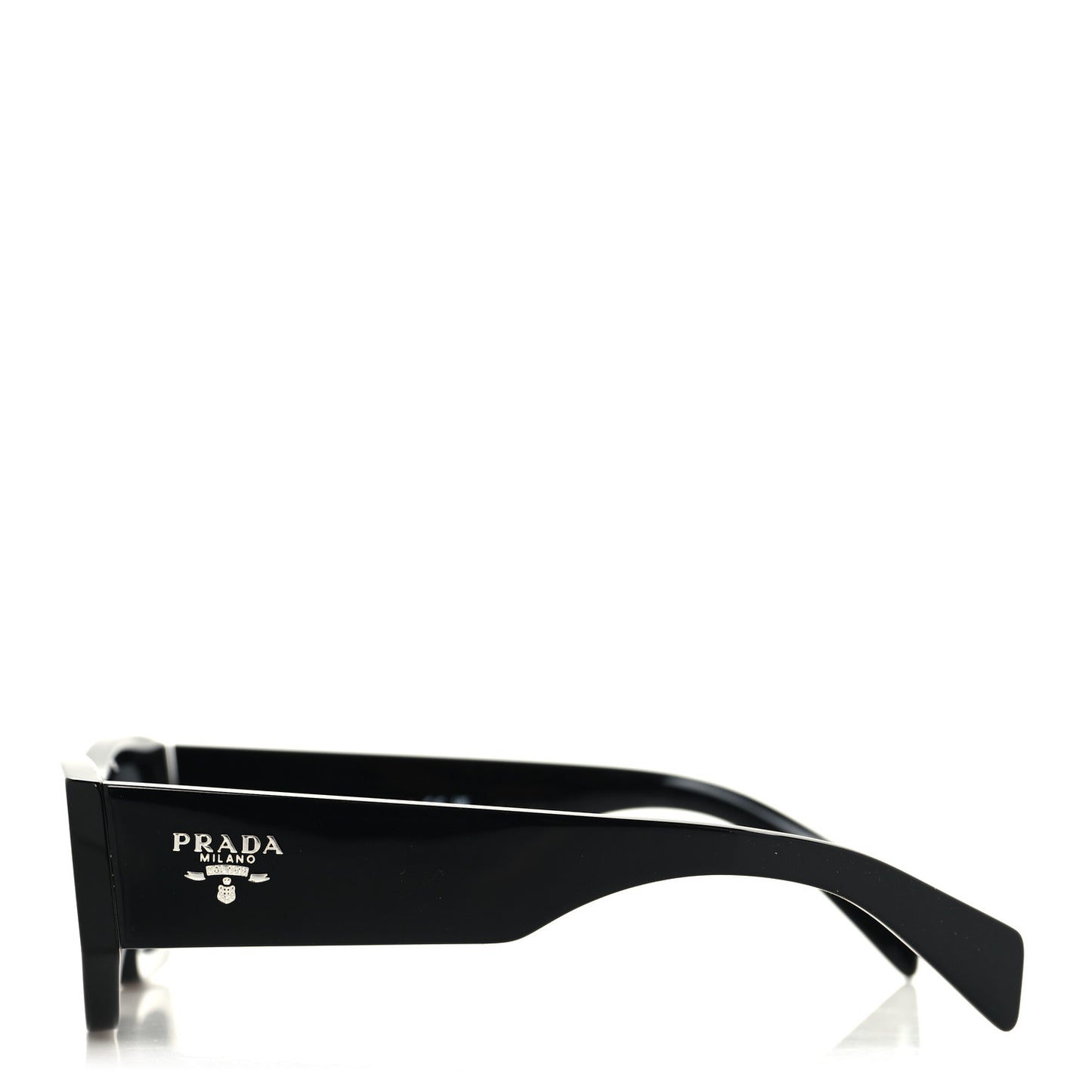 Acetate Pillow Sunglasses SPR A01 Black
