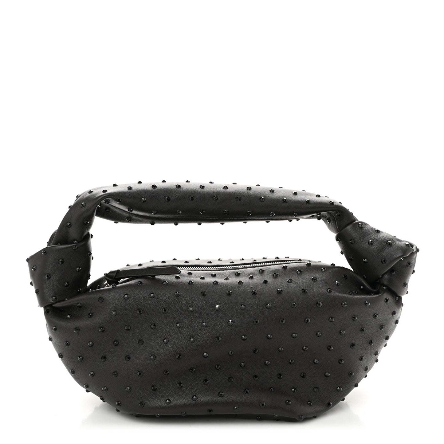 Nappa Strass Mini Double Knot Bag Fondant