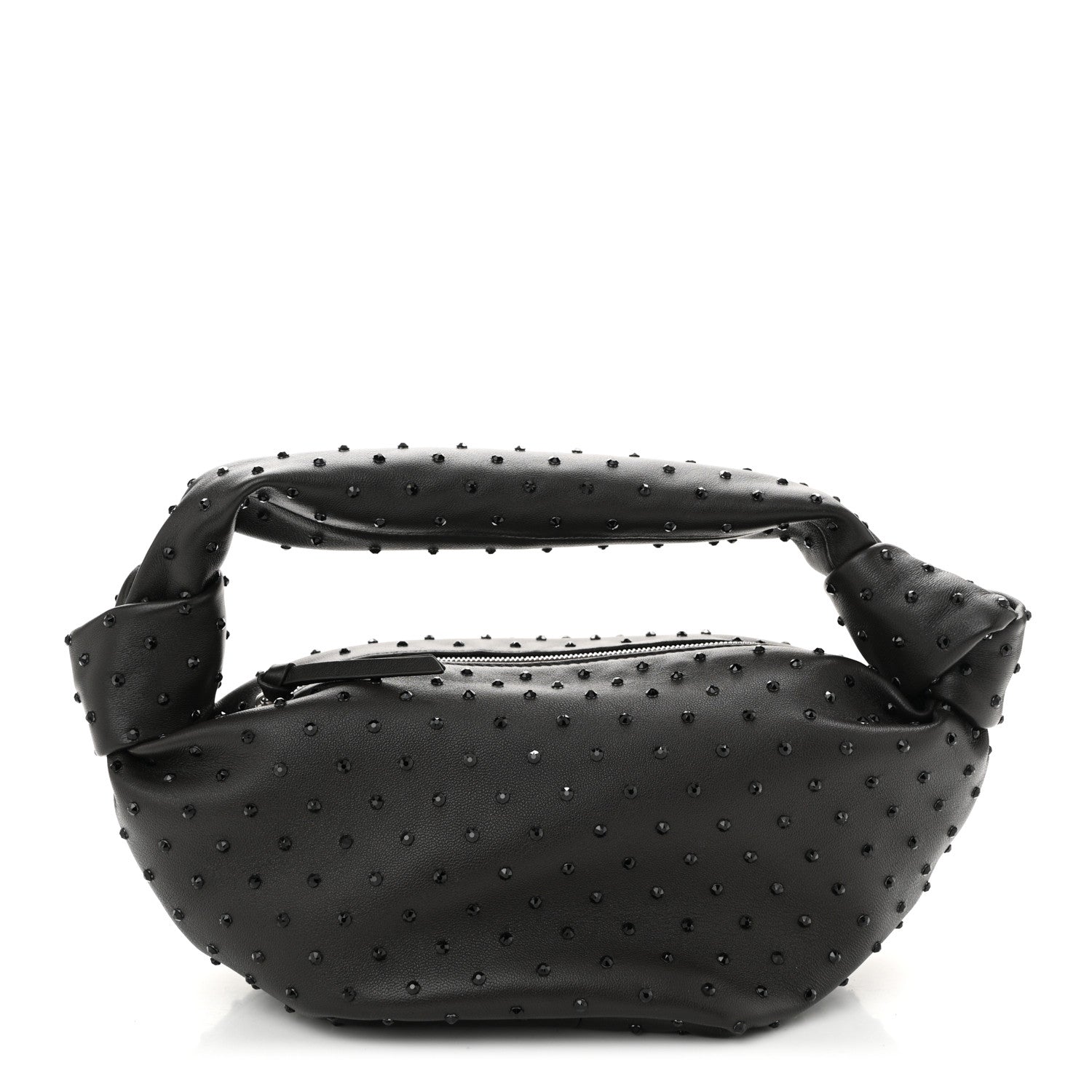 Bottega Veneta Nappa Strass Mini Double Knot Bag Fondant 1 of 9
