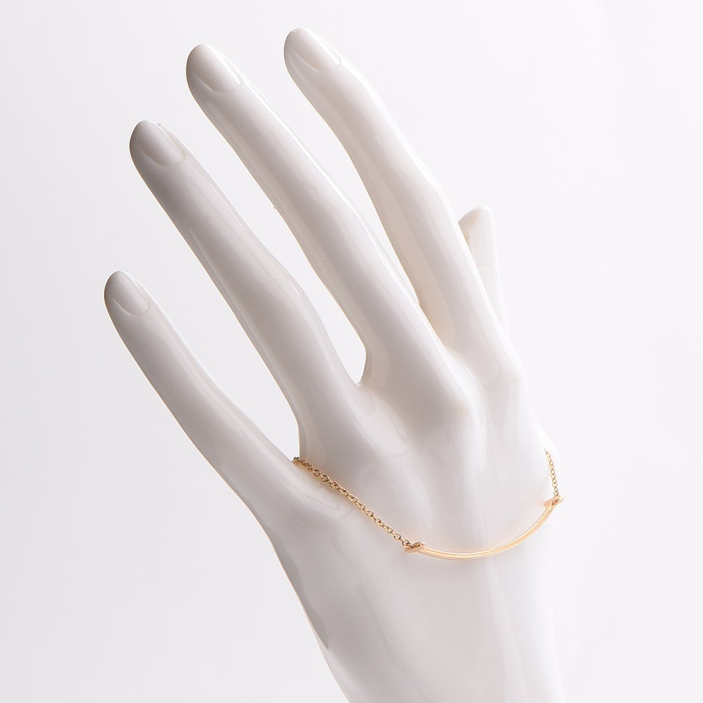 18K Rose Gold T Smile Bracelet